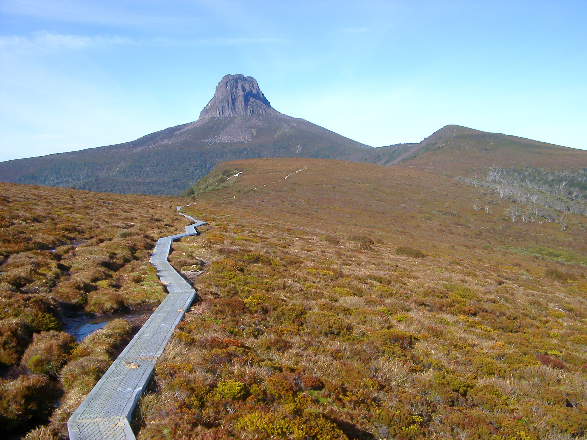 Stock Photo Of Track To Famous Barn Bluff Mountain In