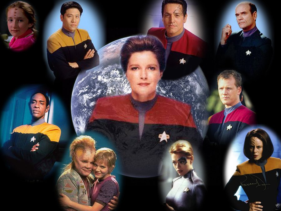 Star Trek Voyager Wallpaper By Stingrea51