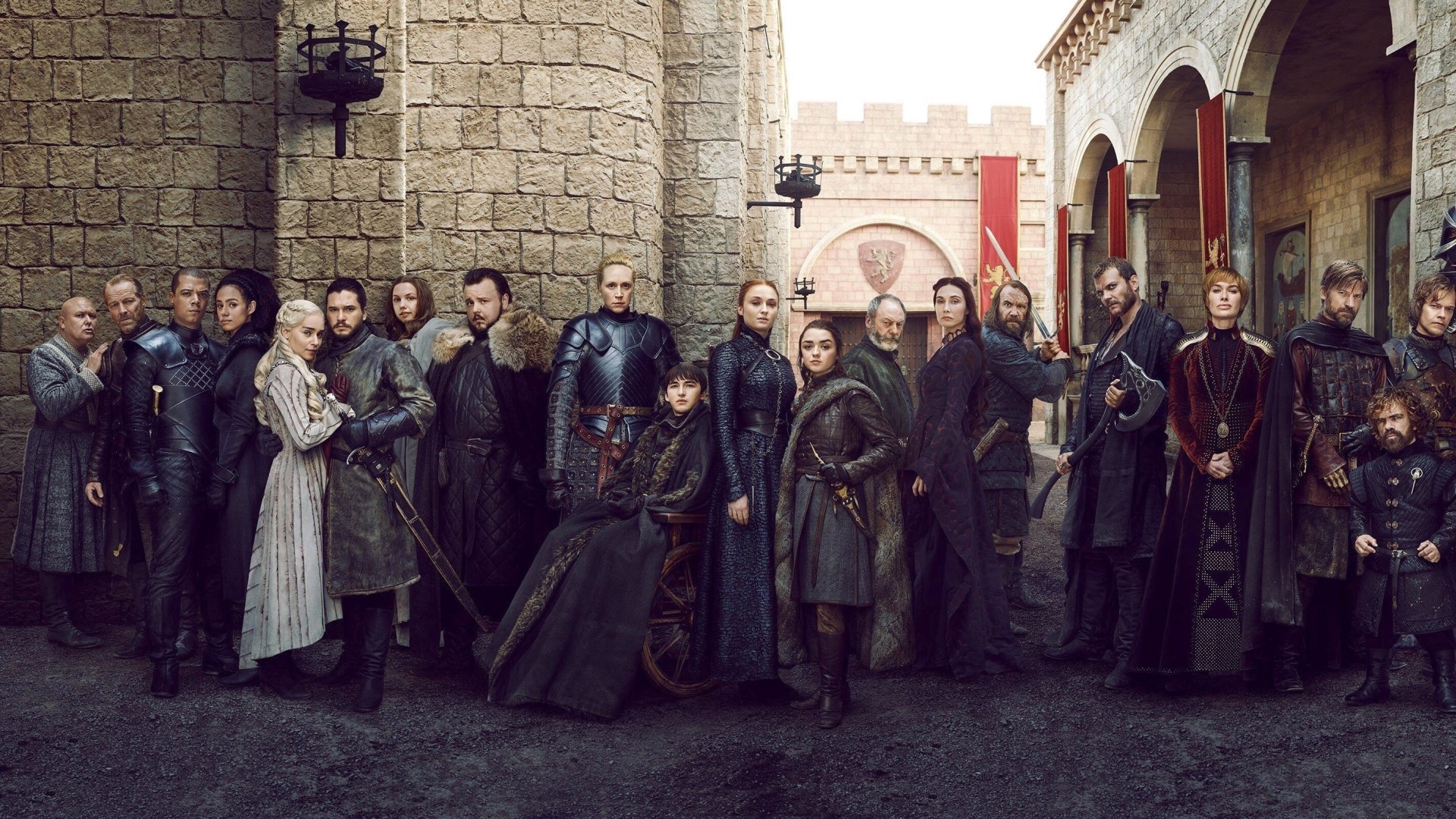 Game of Thrones Season 8 Full Cast Poster HD 2019 Movie Poster