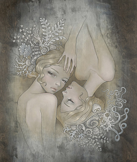 Erotic Illustrations And Paintings By Audrey Kawasak I Seems To