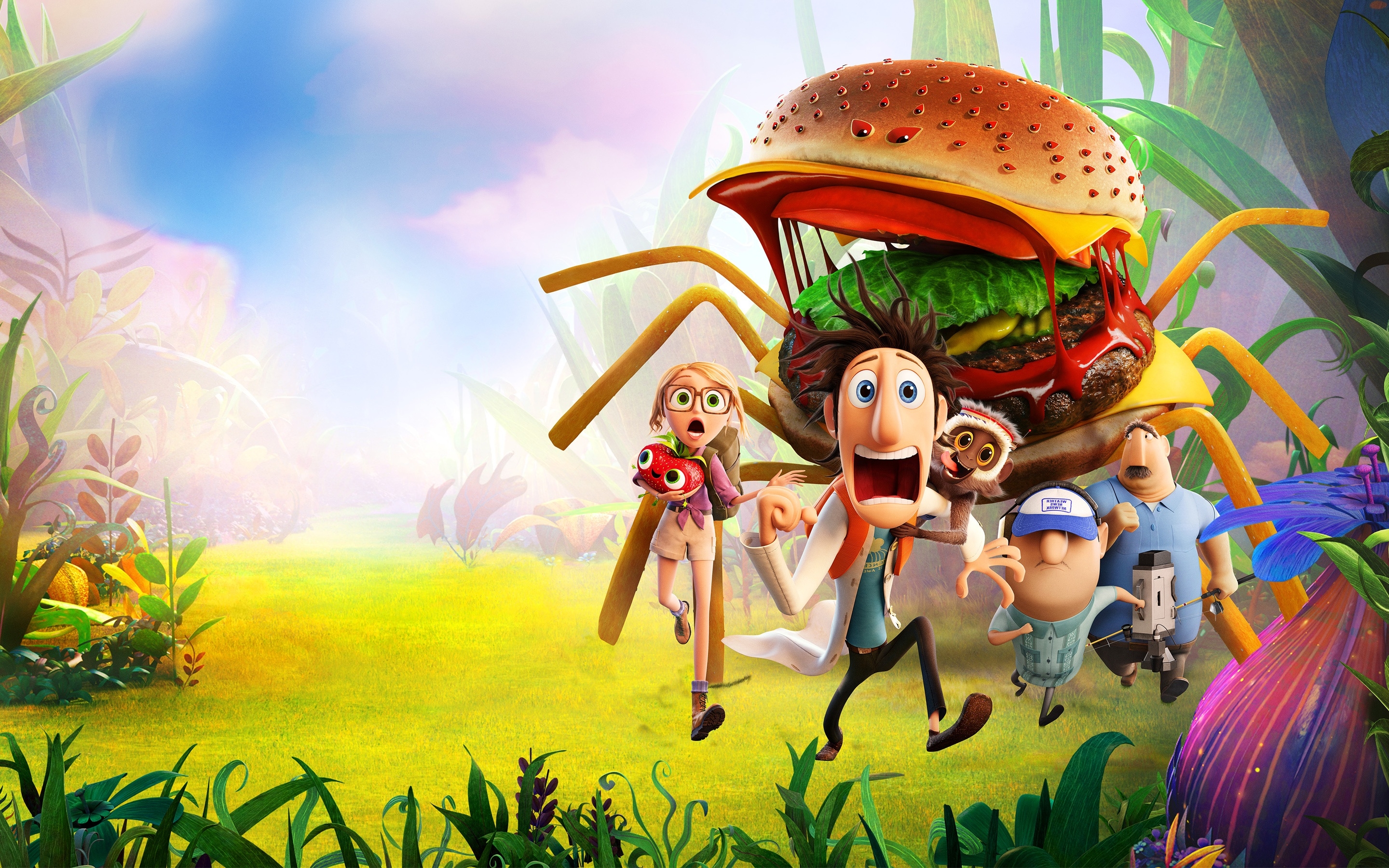 Cloudy With A Chance Of Meatballs HD Wallpaper Background