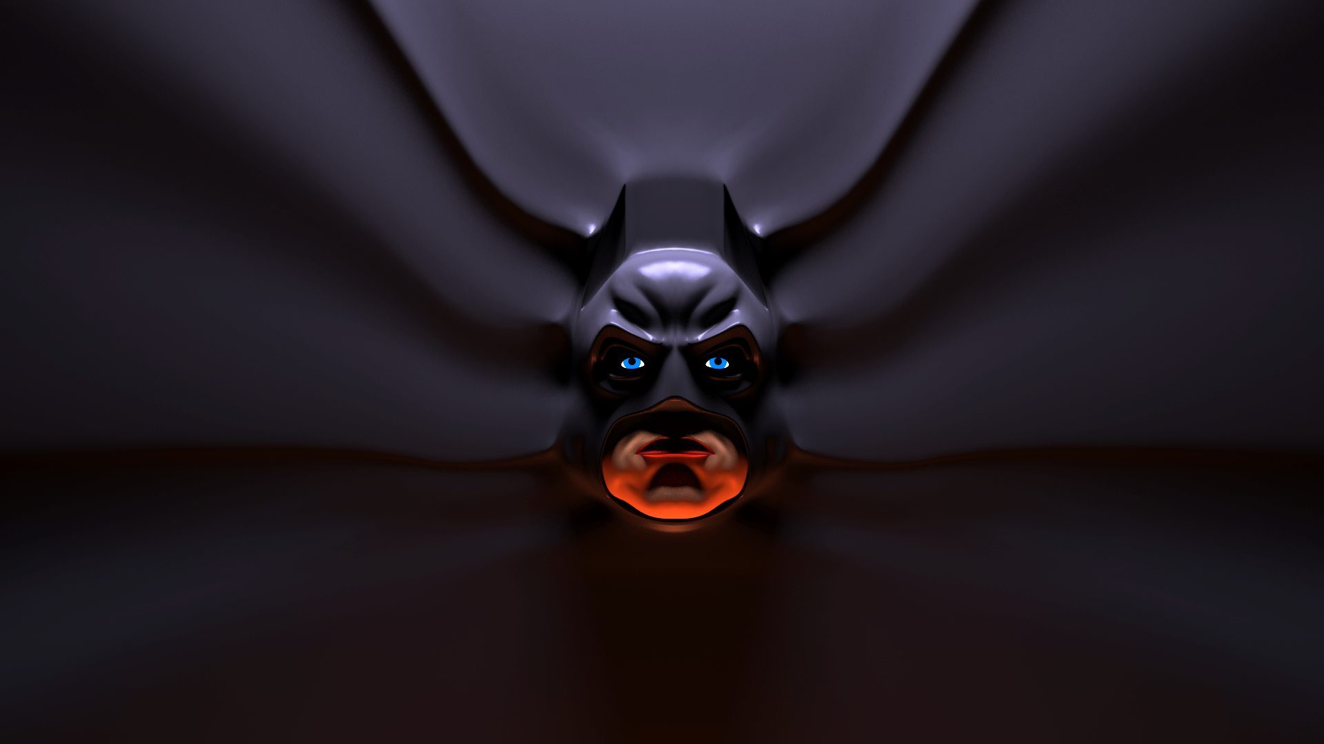 I M Batman Face HD Wallpaper