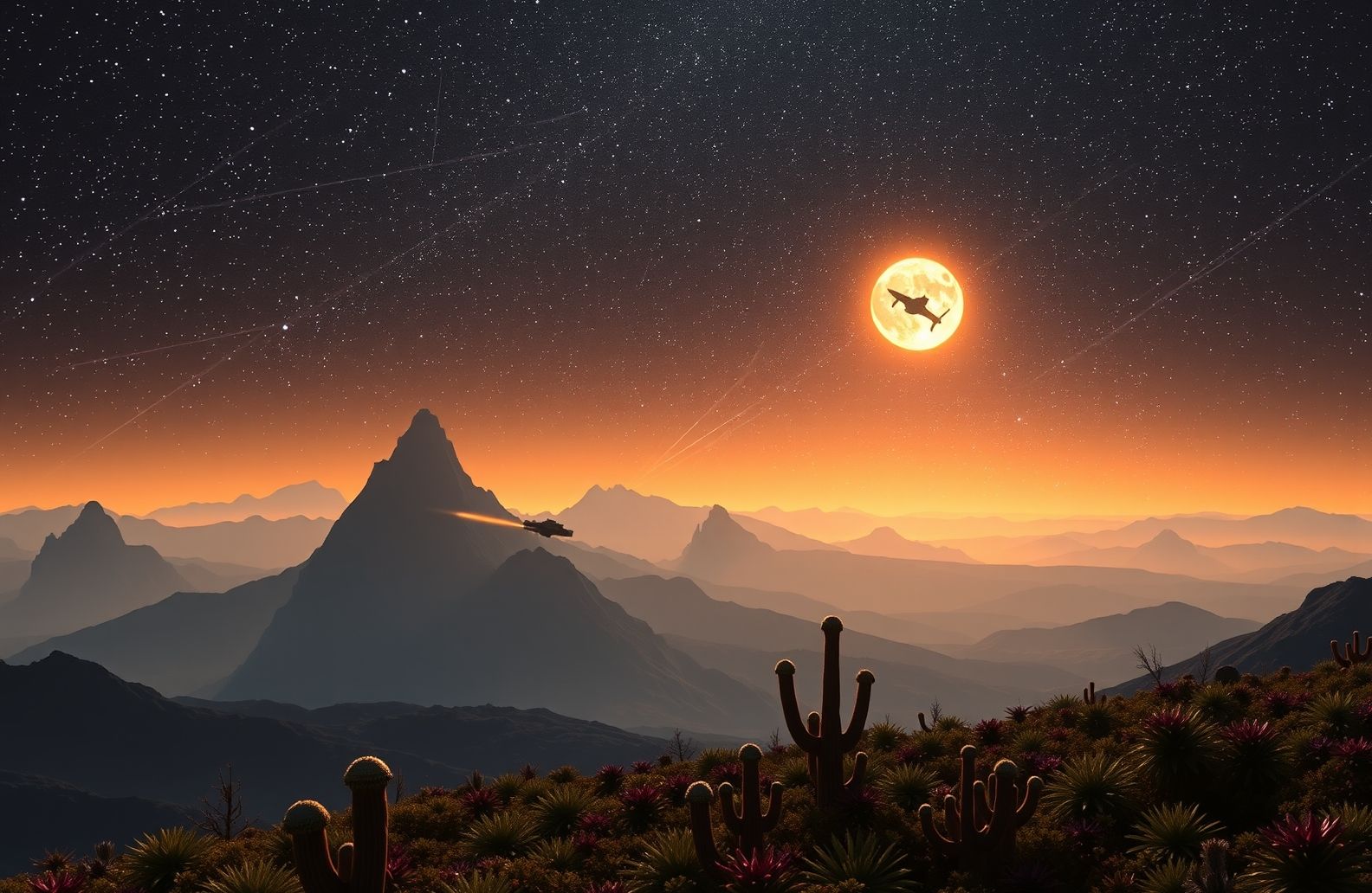 Star Wars Landscape Wallpaper