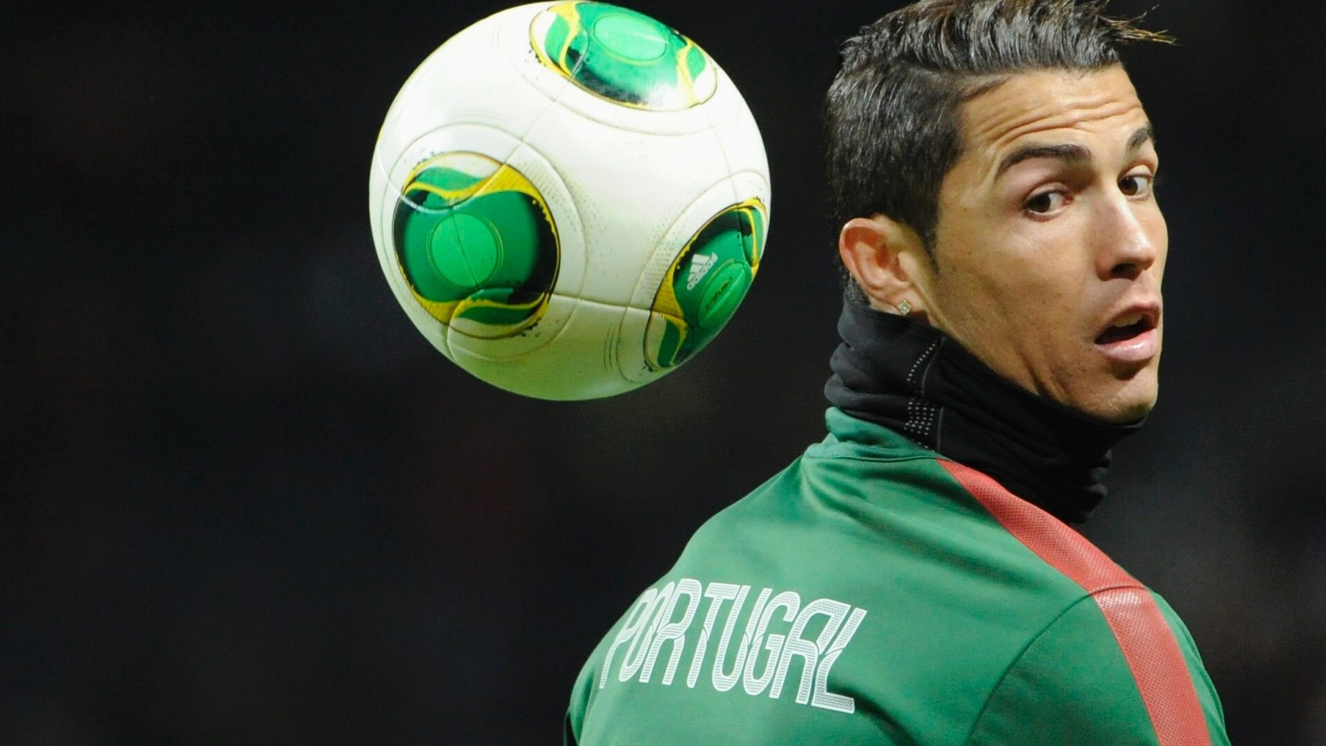 Cristiano Ronaldo Portugal Practice Session Wallpaper