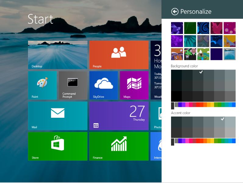 Free Download How To Change Start Screen Background In Windows 81