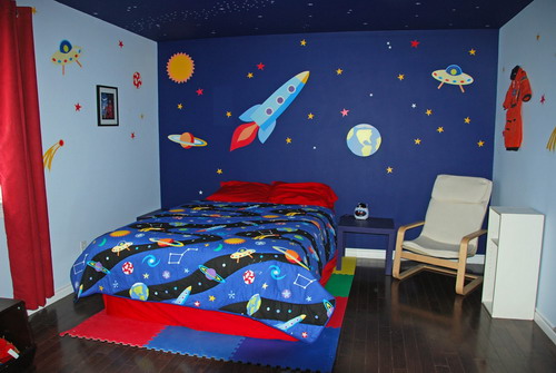 The Best Tips Which You Use For Creating Space Themed Bedrooms