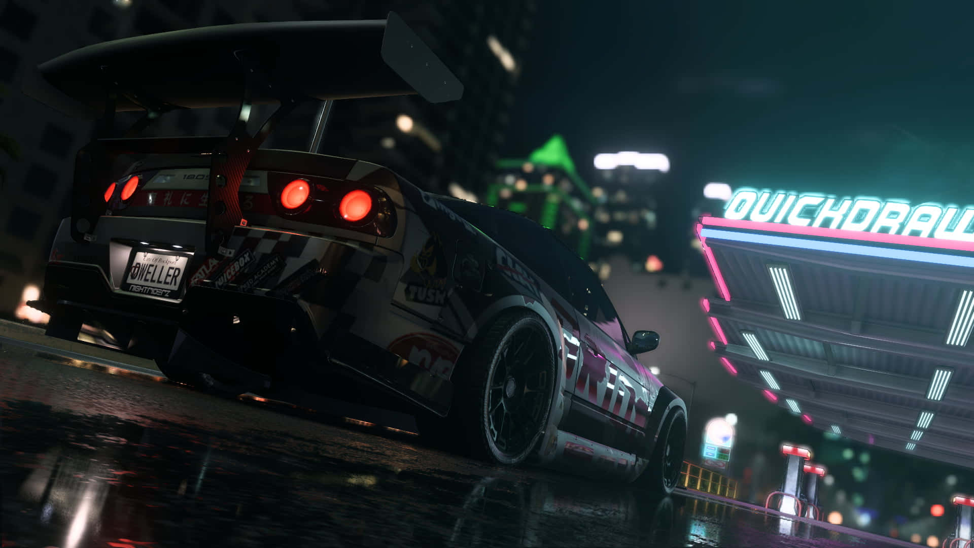 Captivating Need For Speed Heat Background Wallpaper
