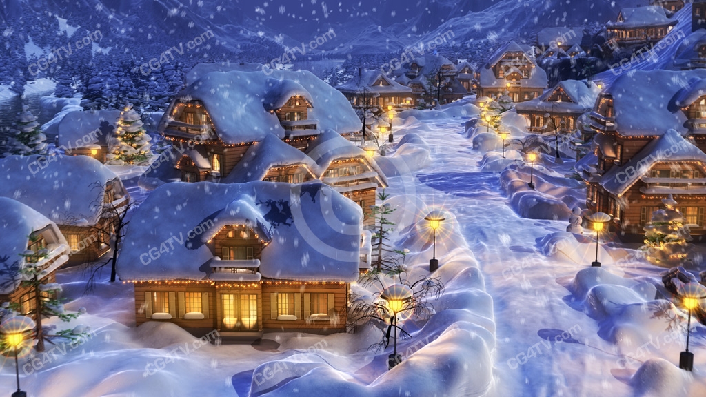 Christmas Wallpaper 3D (60+ pictures)