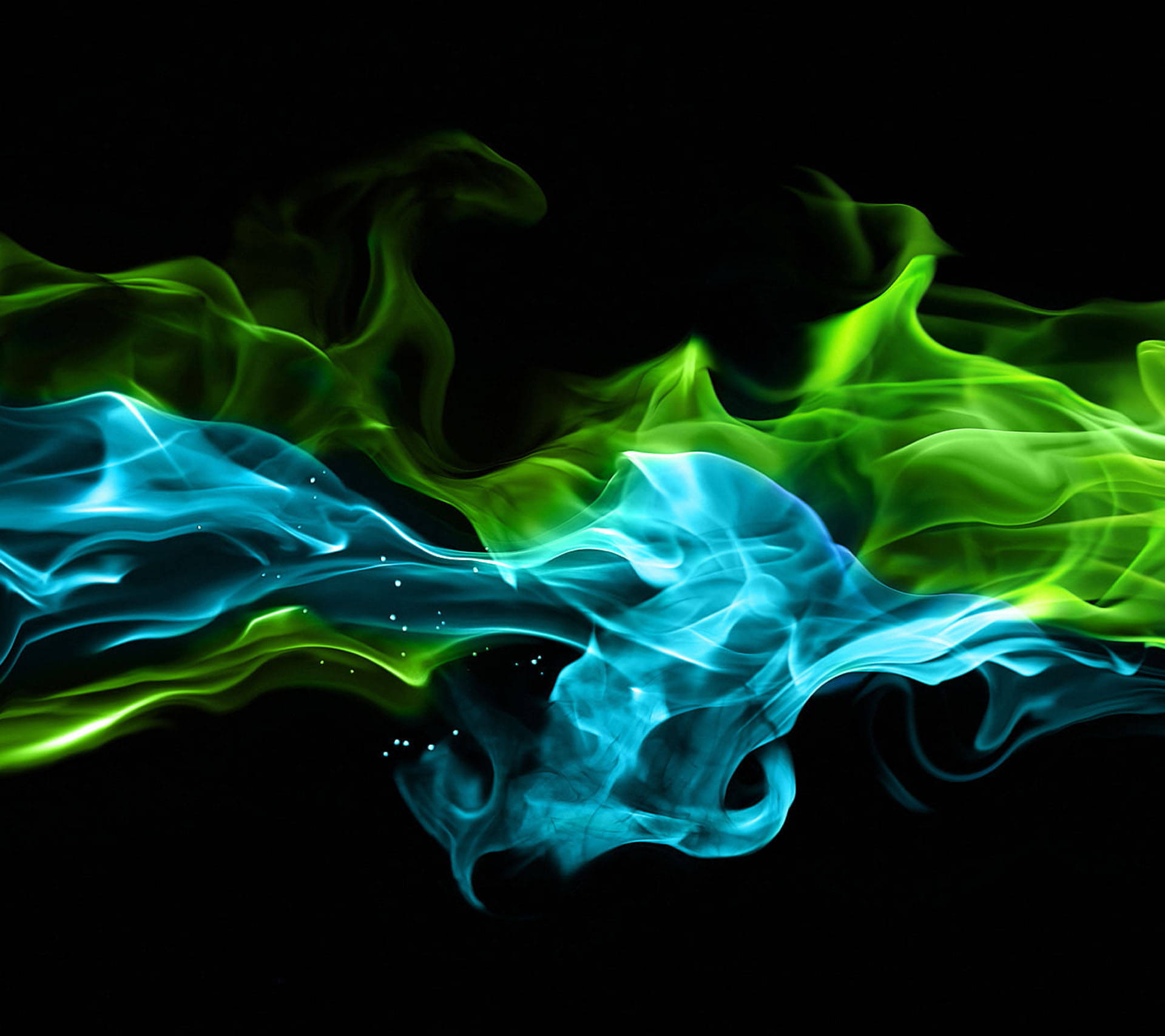 Blue Flame Wallpaper