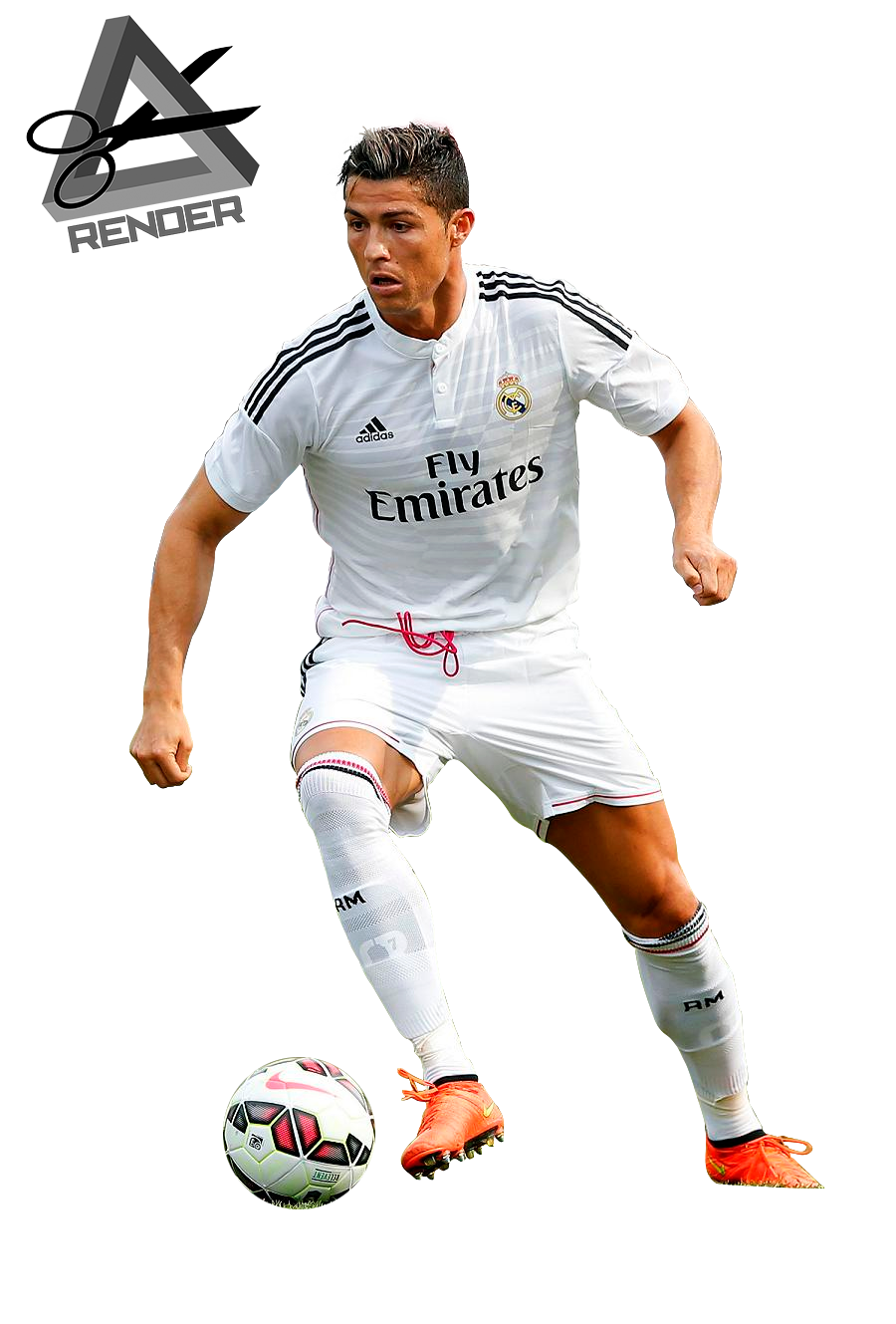 Cristiano Ronaldo Real Madrid Render By Raat96