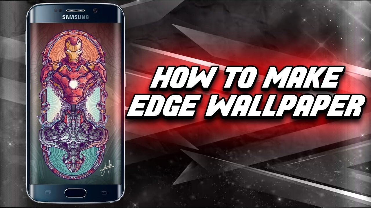 How To Make Edge Wallpaper Like Samsung Galaxy S8