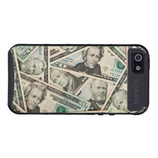 American Dollar Bills Money Wallpaper Background Case For iPhone