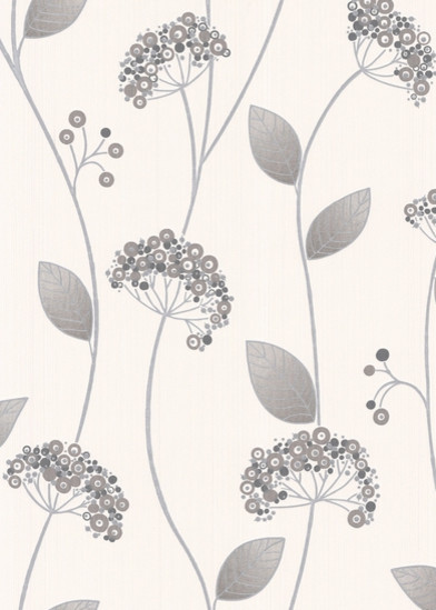 Claire Gray White Wallpaper Contemporary By Graham