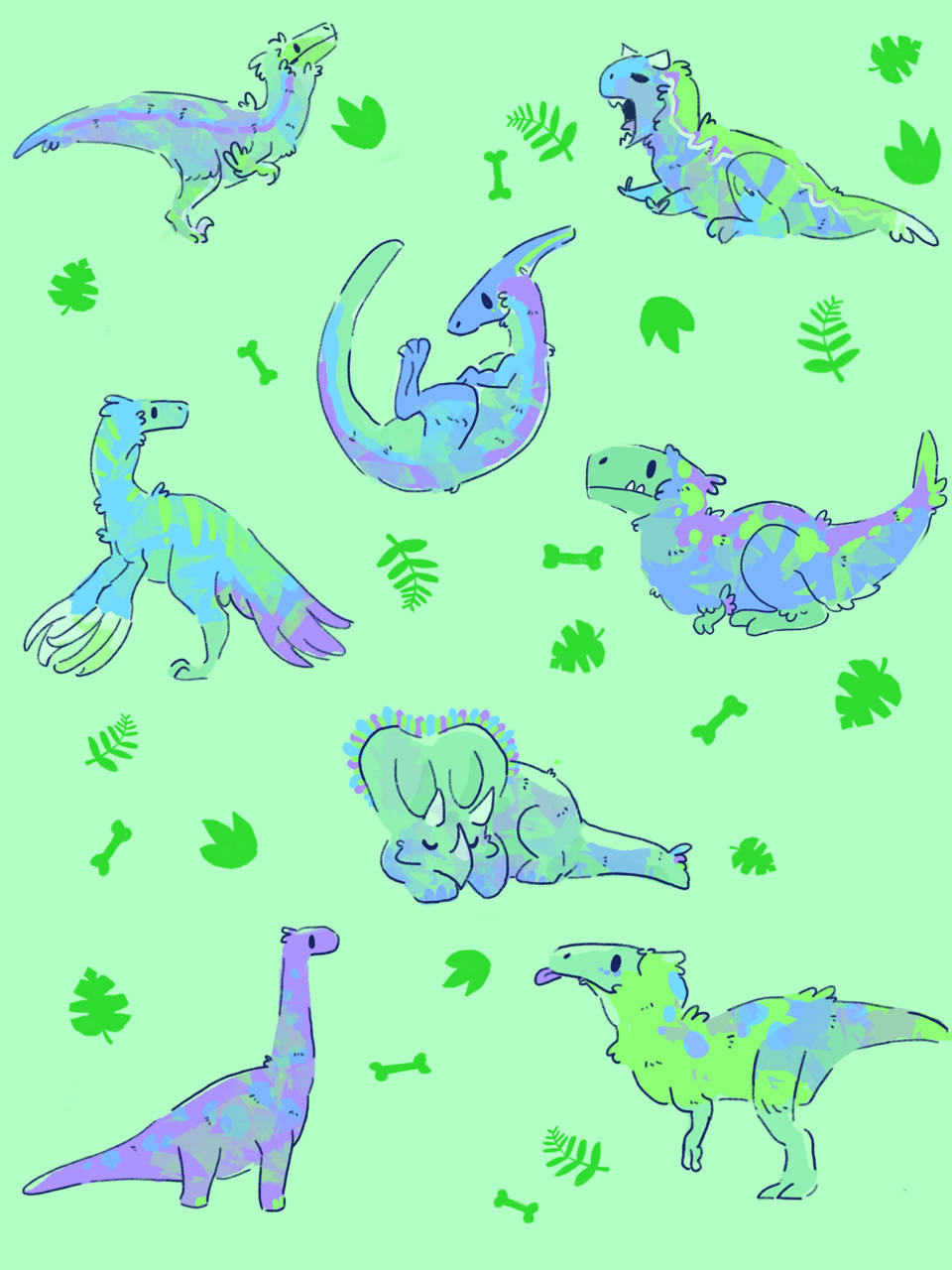 A Dinosaur Themed iPhone To Make Your Device S Personality Wallpaper