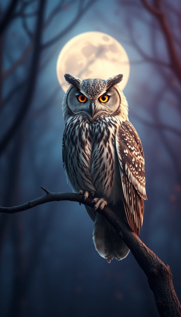 Owl Mobile Wallpaper