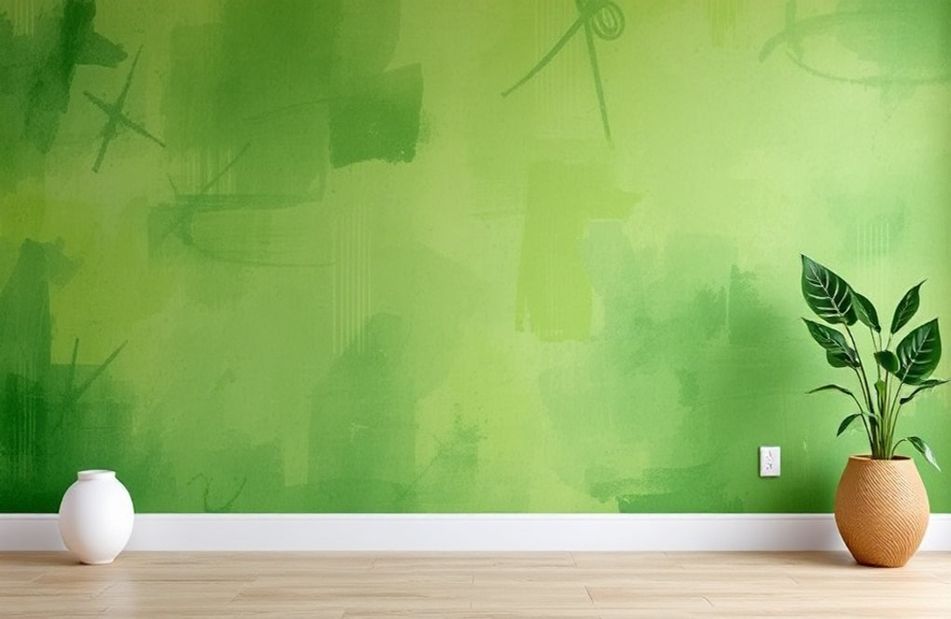 Green Color Background Wallpaper