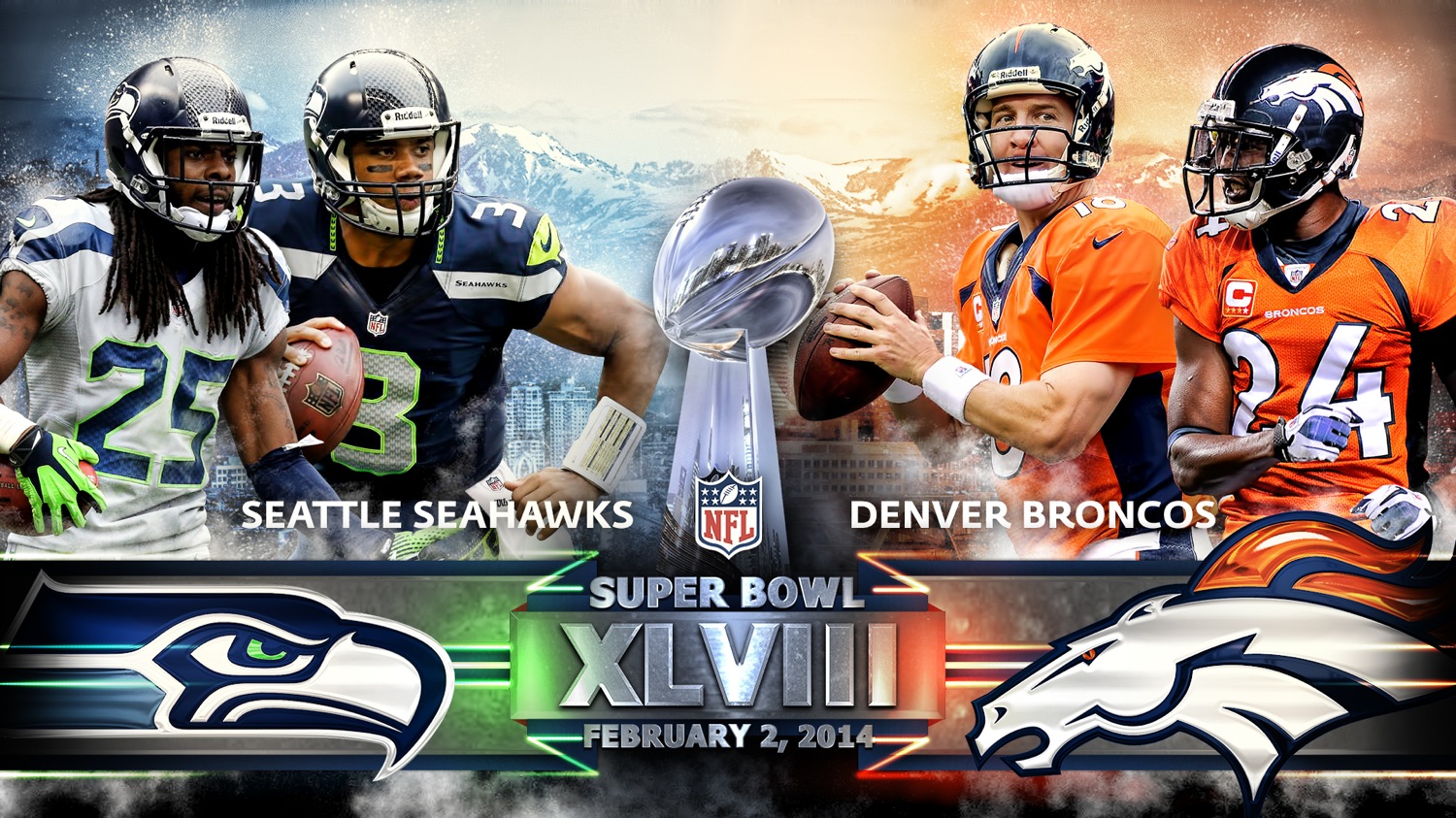 Super Bowl Denver Broncos Seattle Seahawks Svenskt Spel