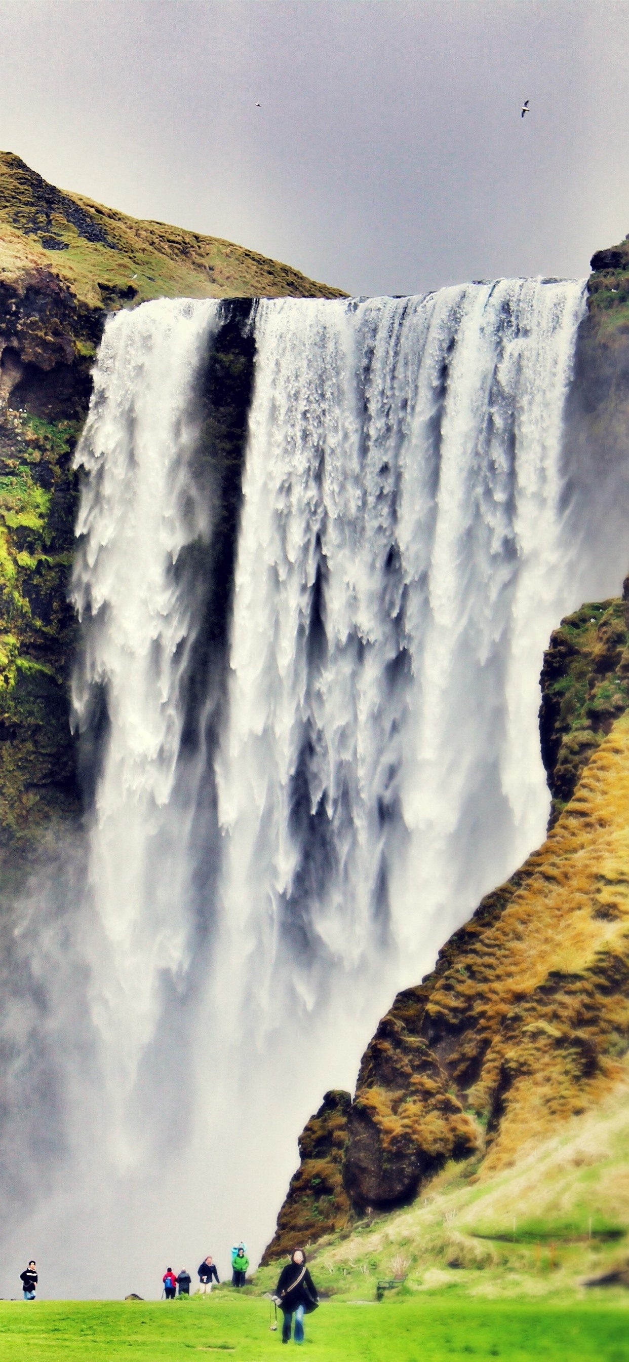 Skogafoss Waterfall Iceland iPhone Pro Xs Max