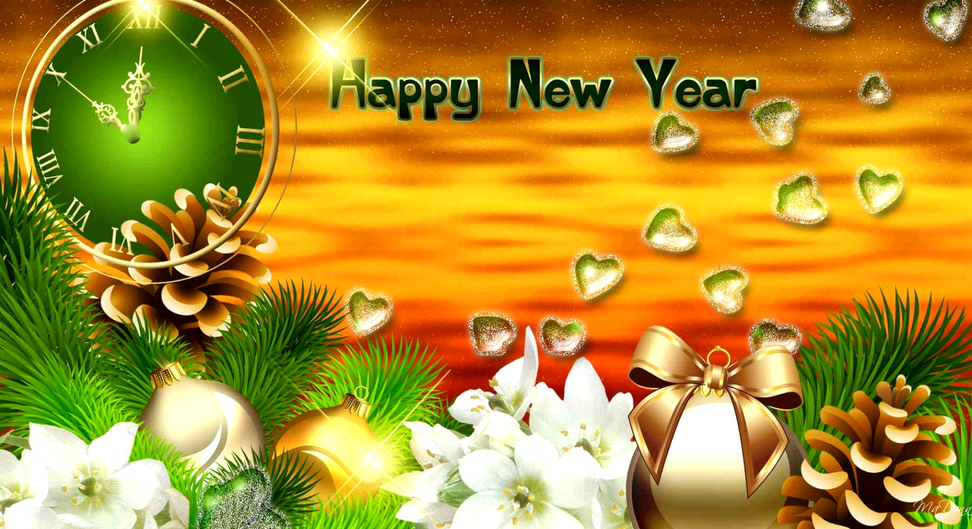 Happy New Year HD Wallpaper Chinese Us