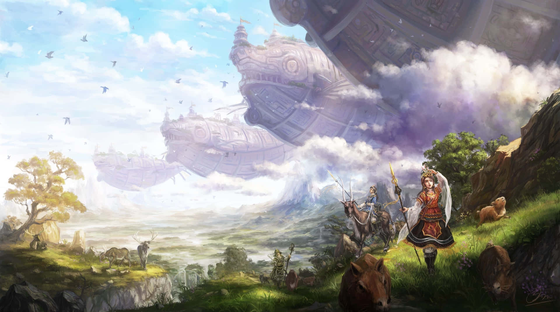 Fantasy Anime Wallpaper