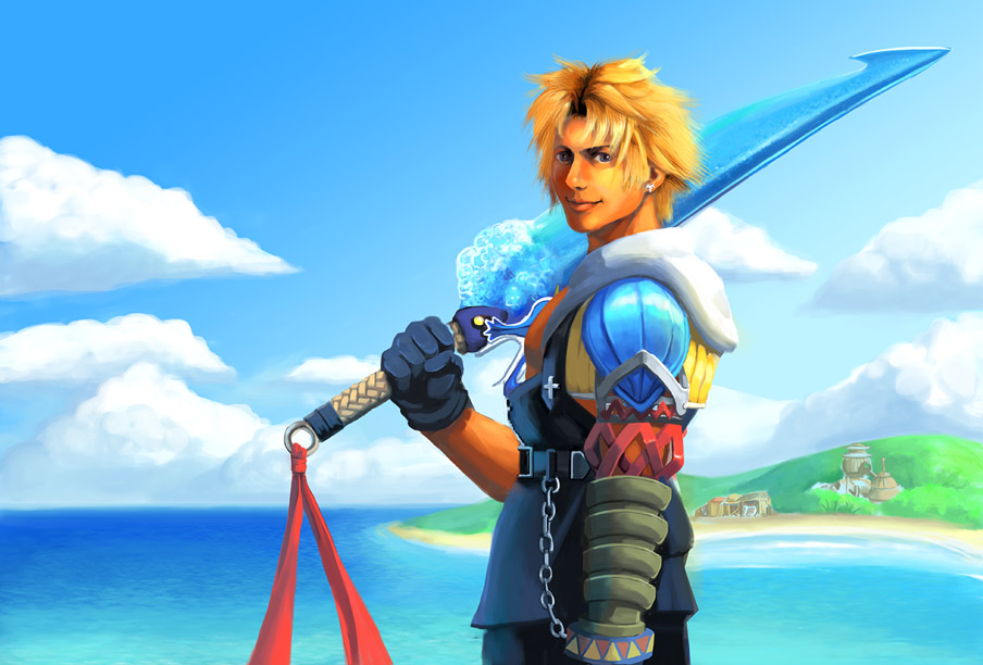 Ffx Tidus Painting By Risachantag