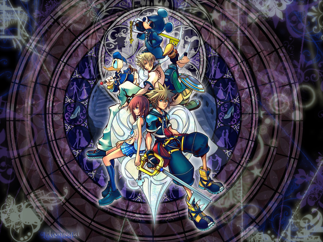 Kingdom Hearts HD wallpaper 1280x960