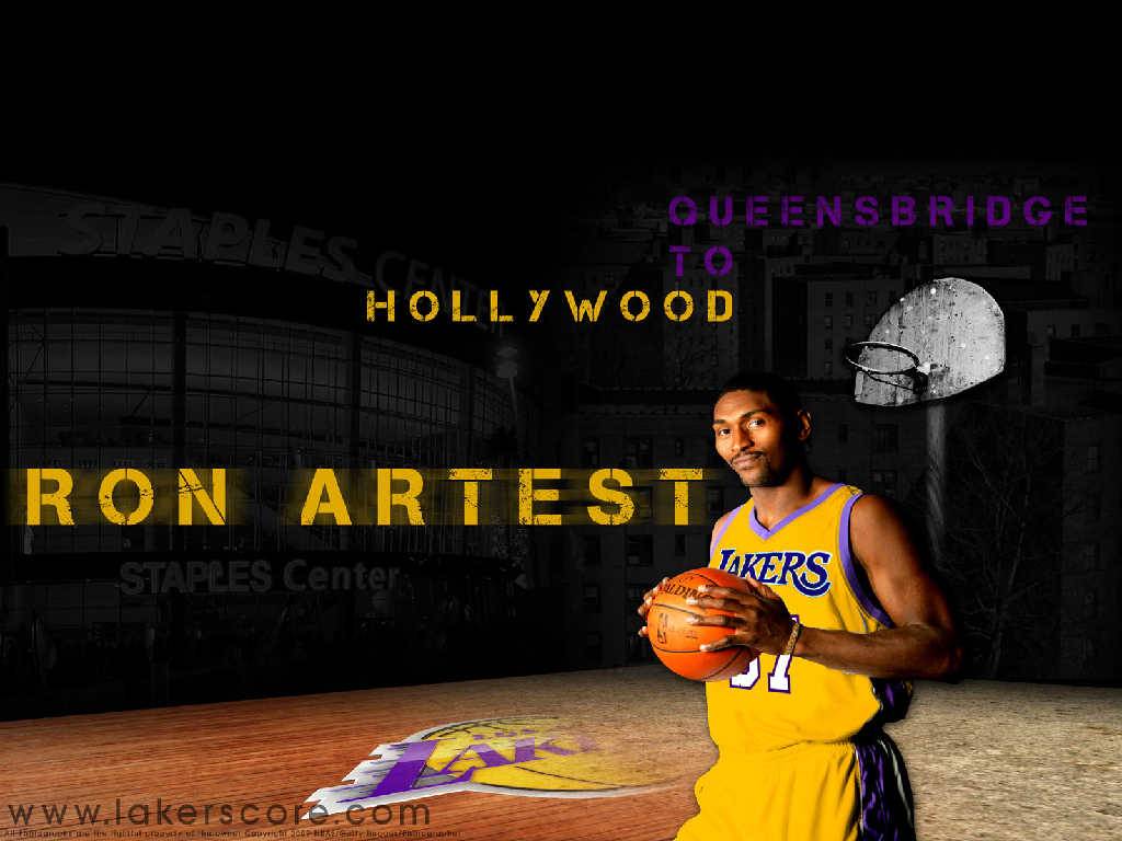 Ron Artest Lakers Los Angeles Wallpaper
