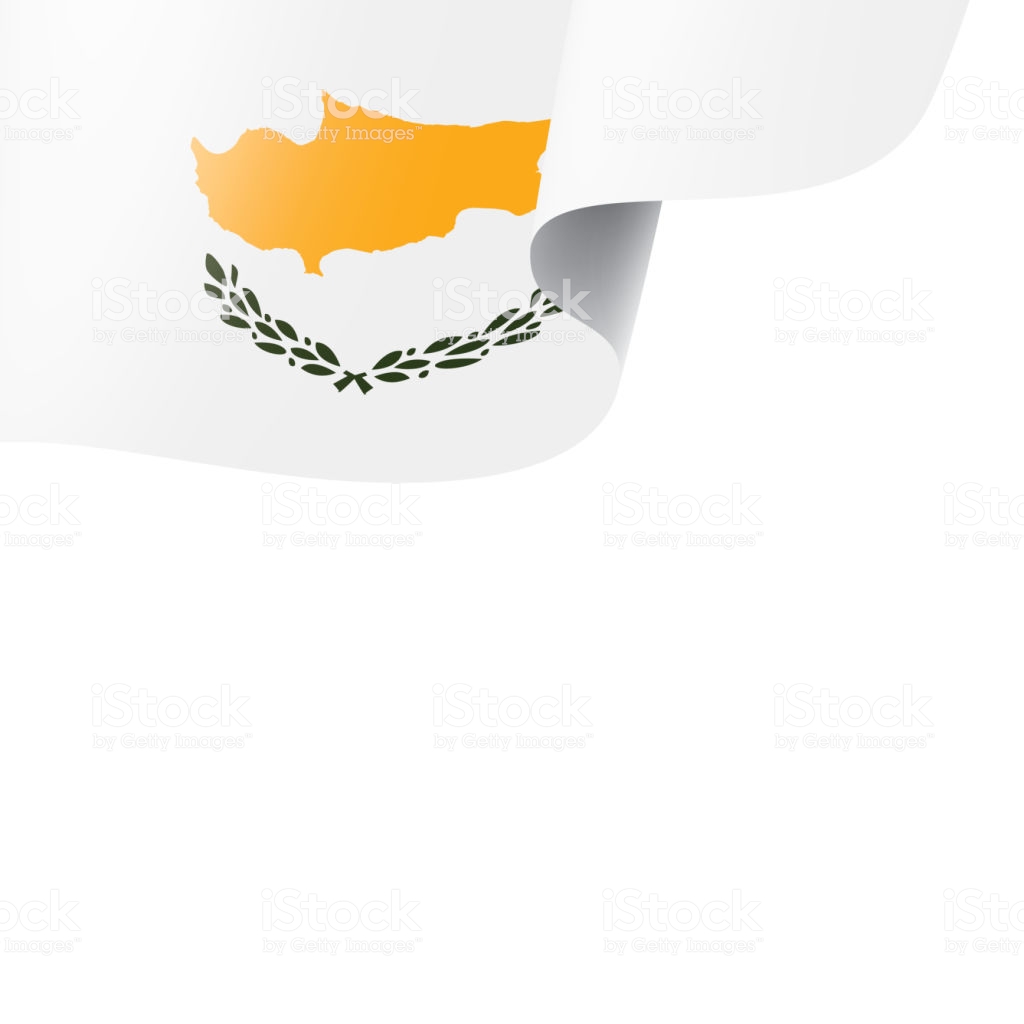 Cyprus Flag Vector Illustration On A White Background Stock