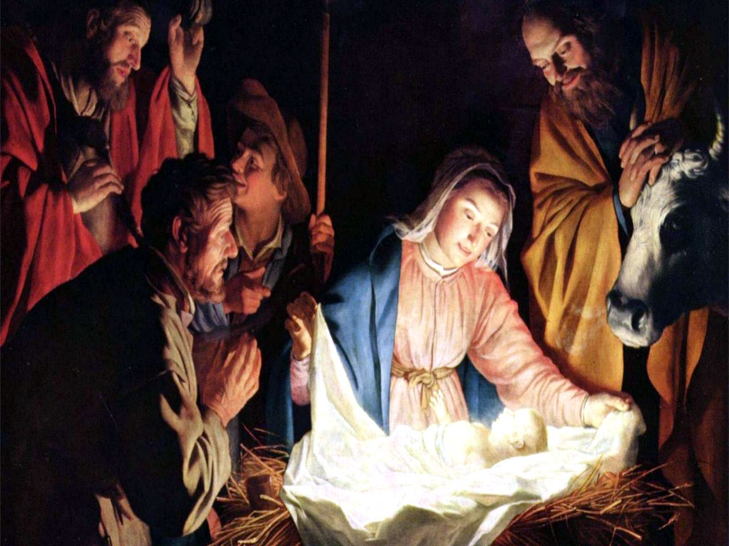 Baby Jesus Born Wallpaper
