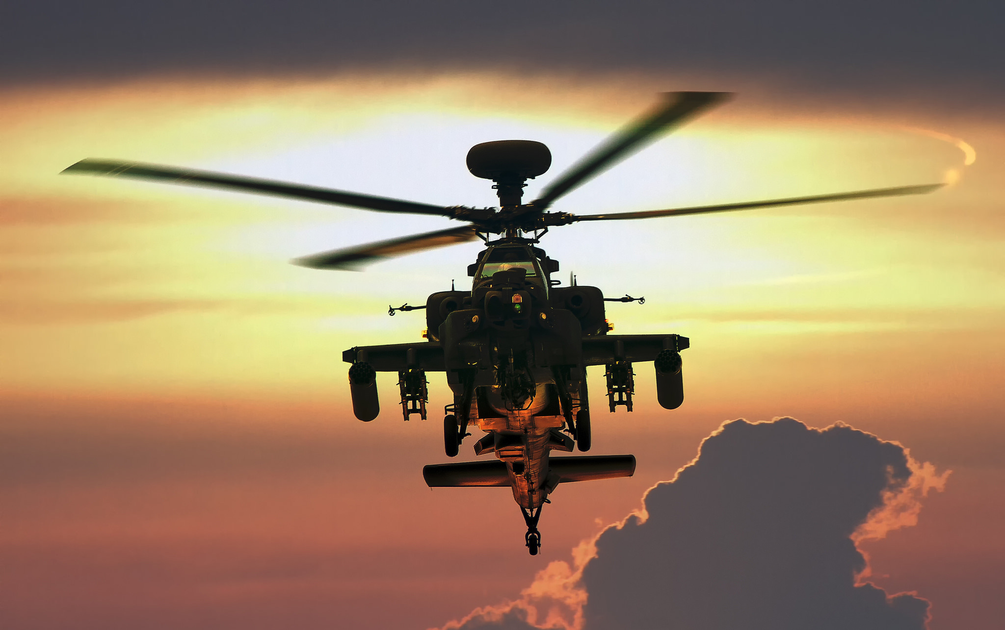 Boeing Ah Apache Full HD Wallpaper And Background