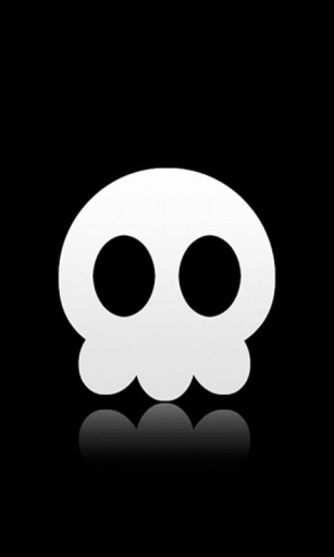 Bigger Cute Skull Live Wallpaper For Android Screenshot