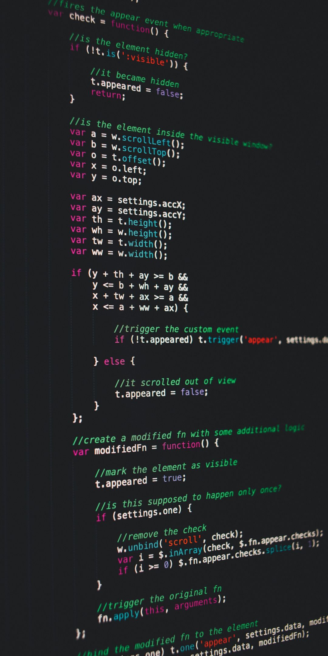 Computer Screen Code Program Wallpaper