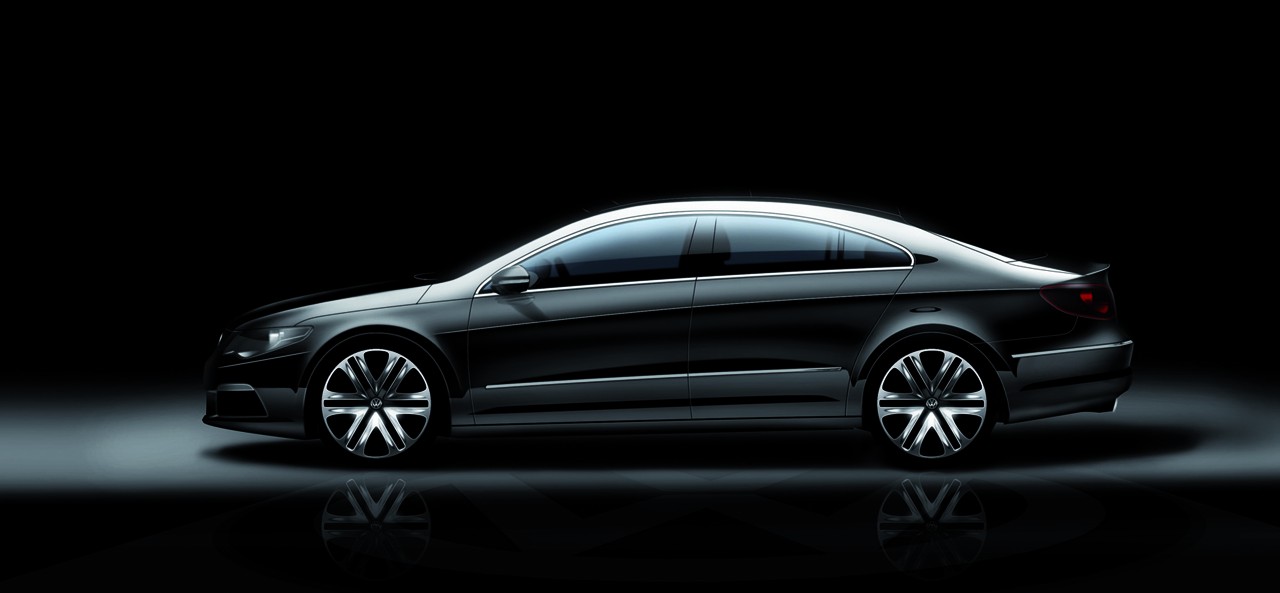 Releases More Photos Of The Passat Cc Vw S New Four Door Coupe