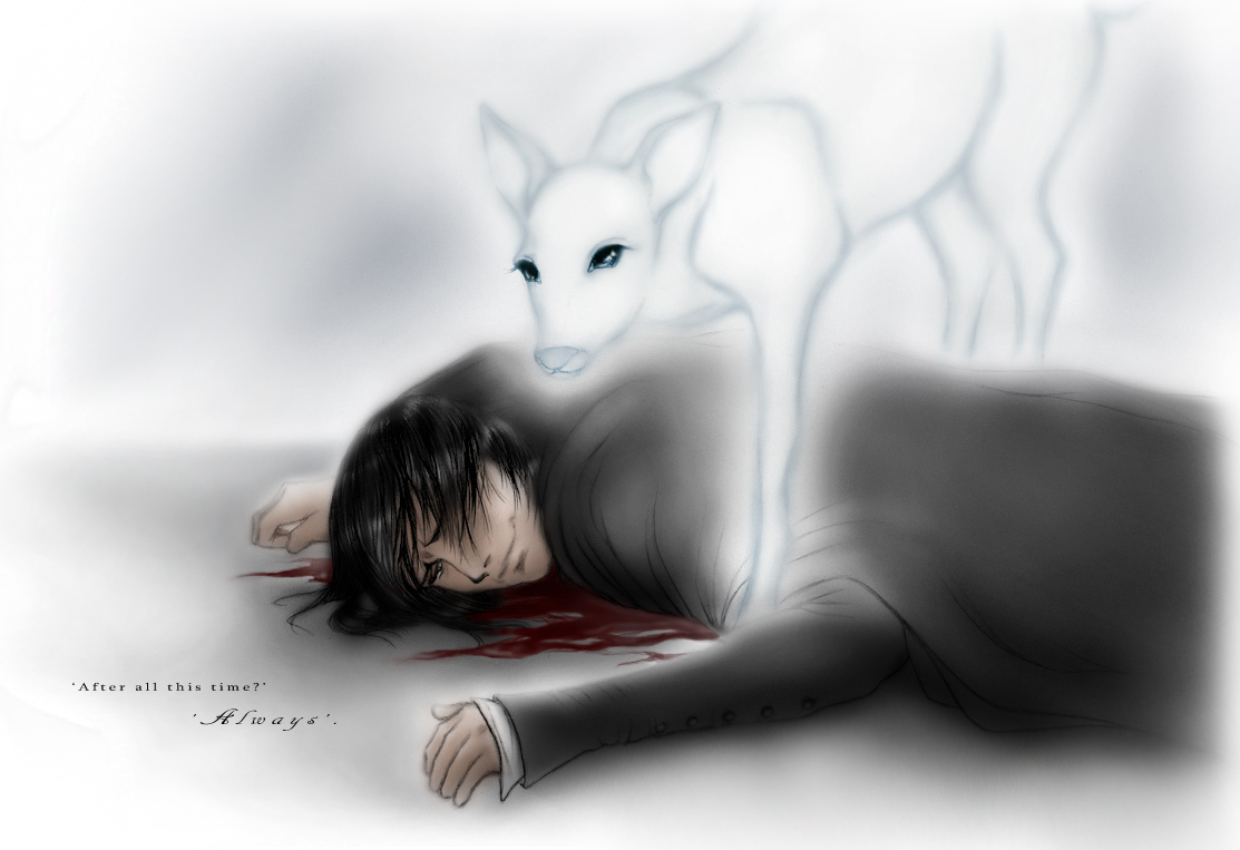 Severus Snape Fan Art Wallpaper