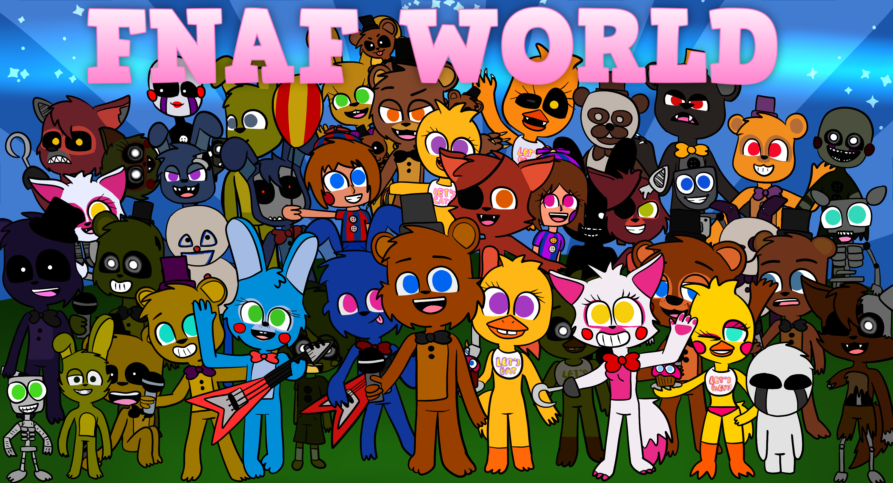 194 Fnaf World Wallpapers WallpaperSafari   Zq8XCm 