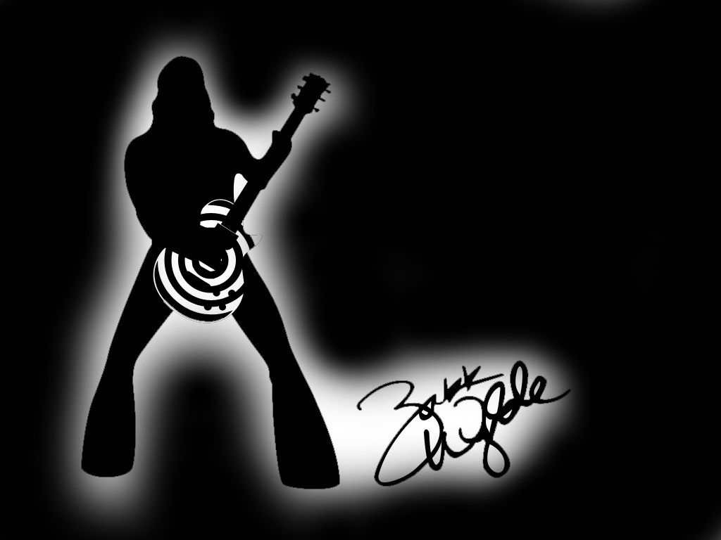 Bls Zakk Wylde Silhouette Wallpaper From Metal Bands