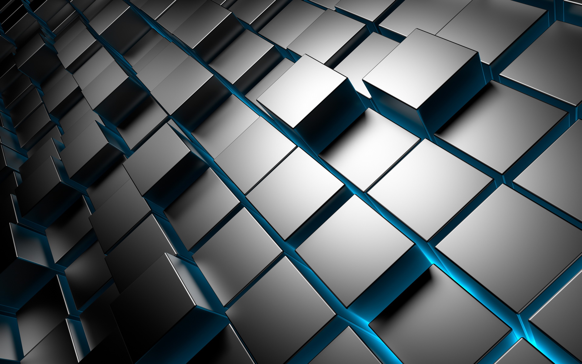 Cube Puter Wallpaper Desktop Background