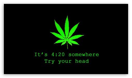 Funny iPhone Wallpaper Weed