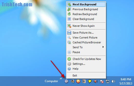 Background Switcher Automatically Switch Windows Desktop