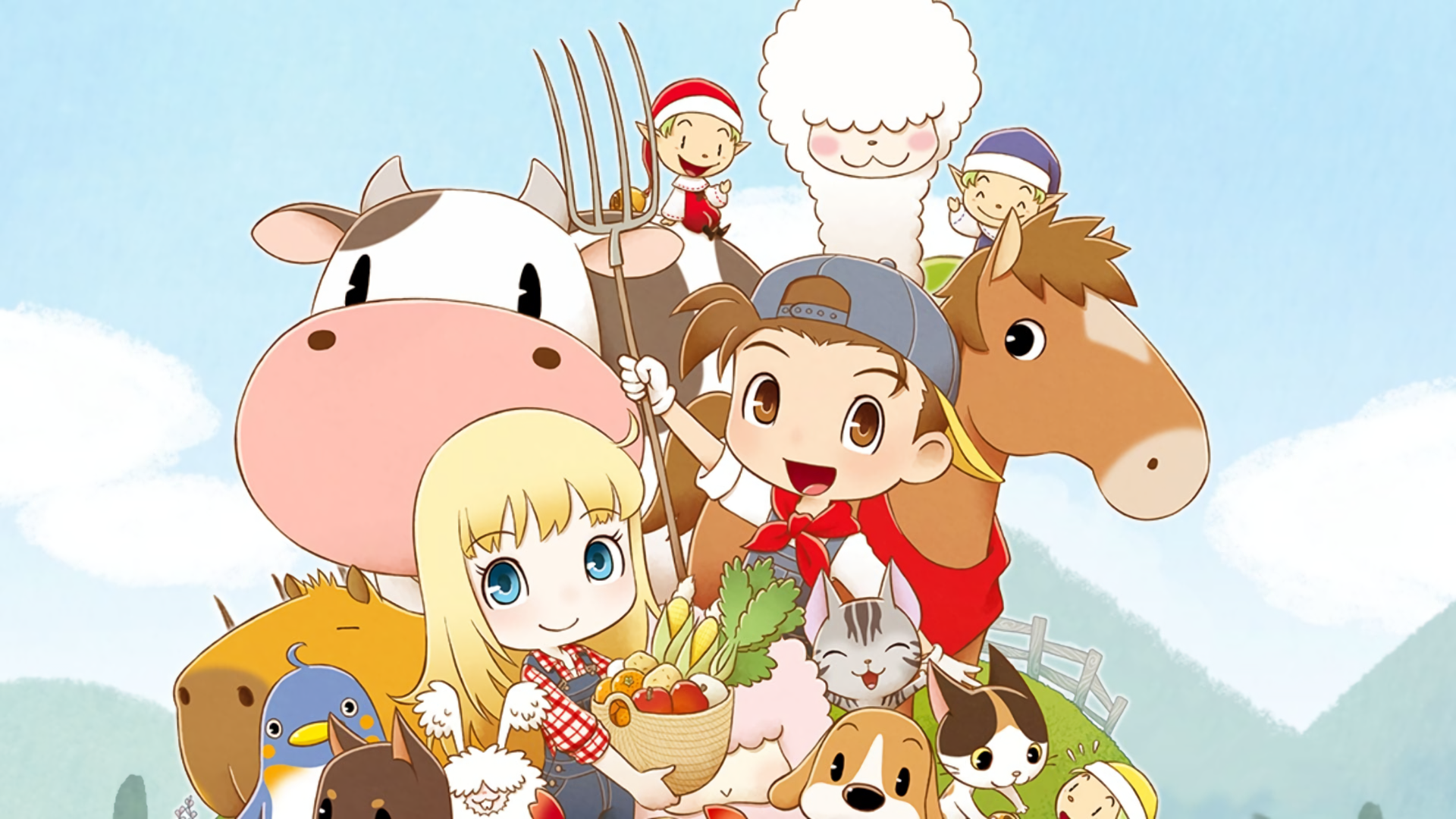 Story Of Seasons Friends Of Mineral Town HD Wallpaper 1920x1080