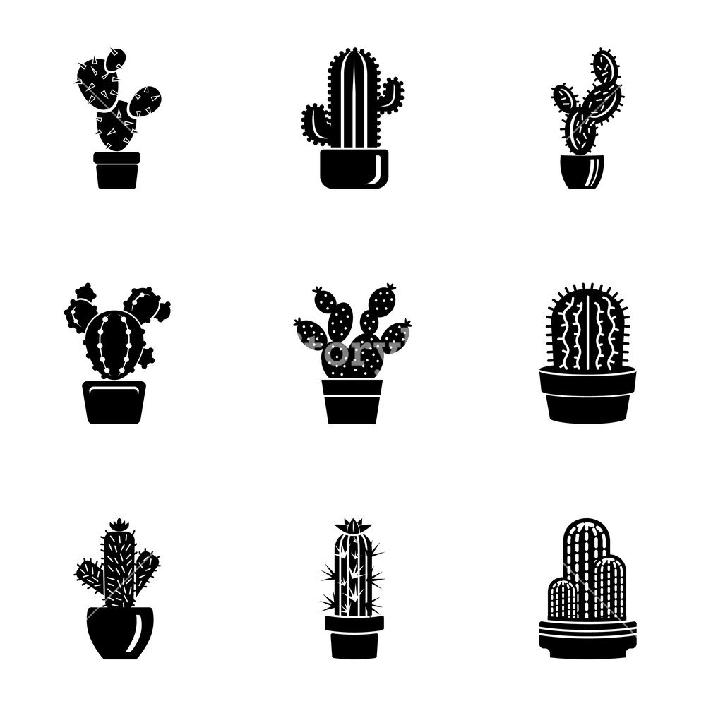 Peyote Icons Set Simple Of Vector For Web