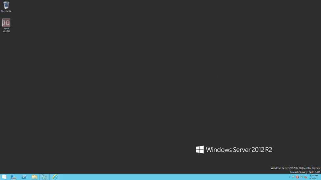 Windows Server 2012 R2 preview desktop