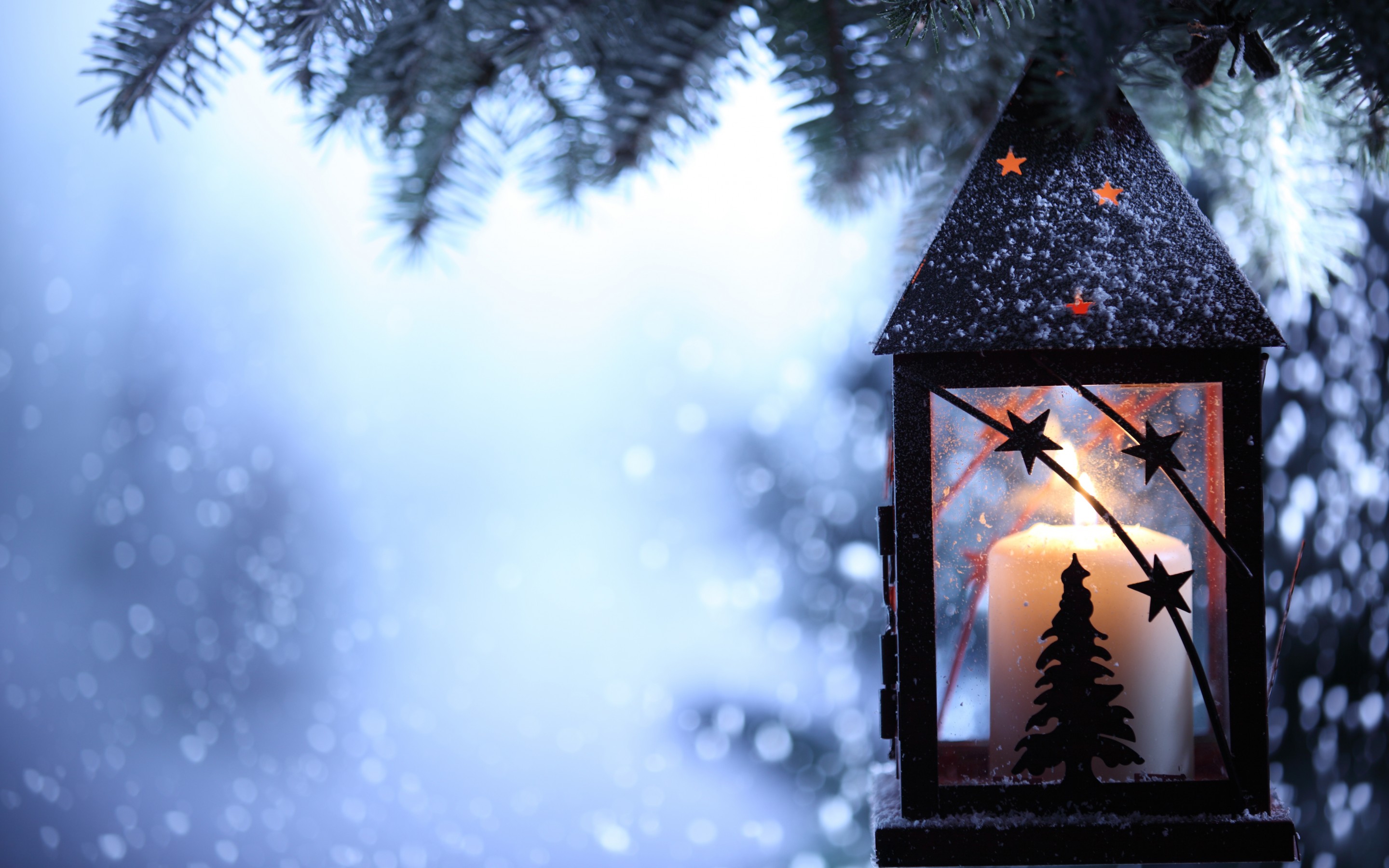 Christmas Candle HD Wallpaper For Your