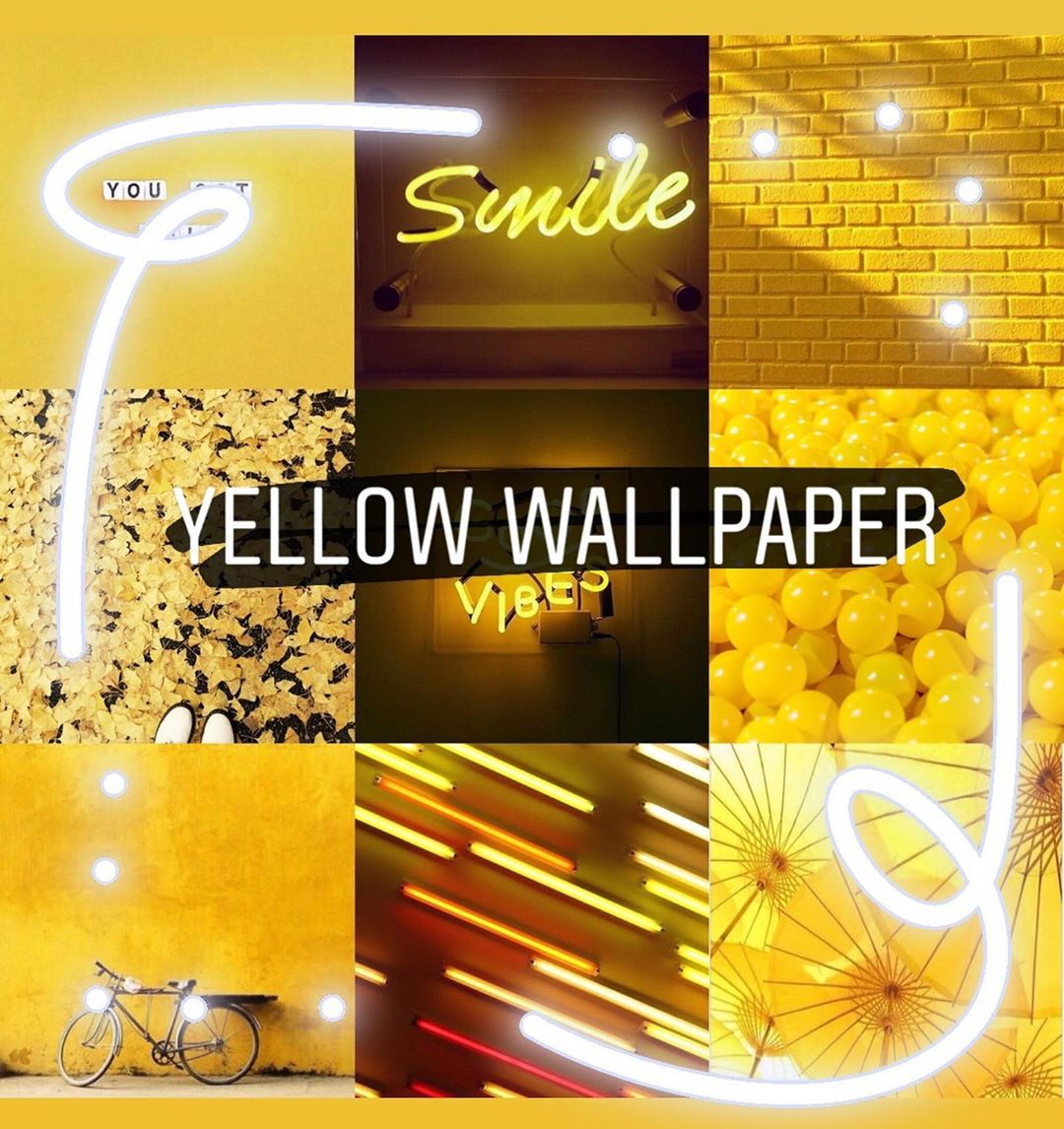 Aesthetic Yellow Wallpaper Iphone