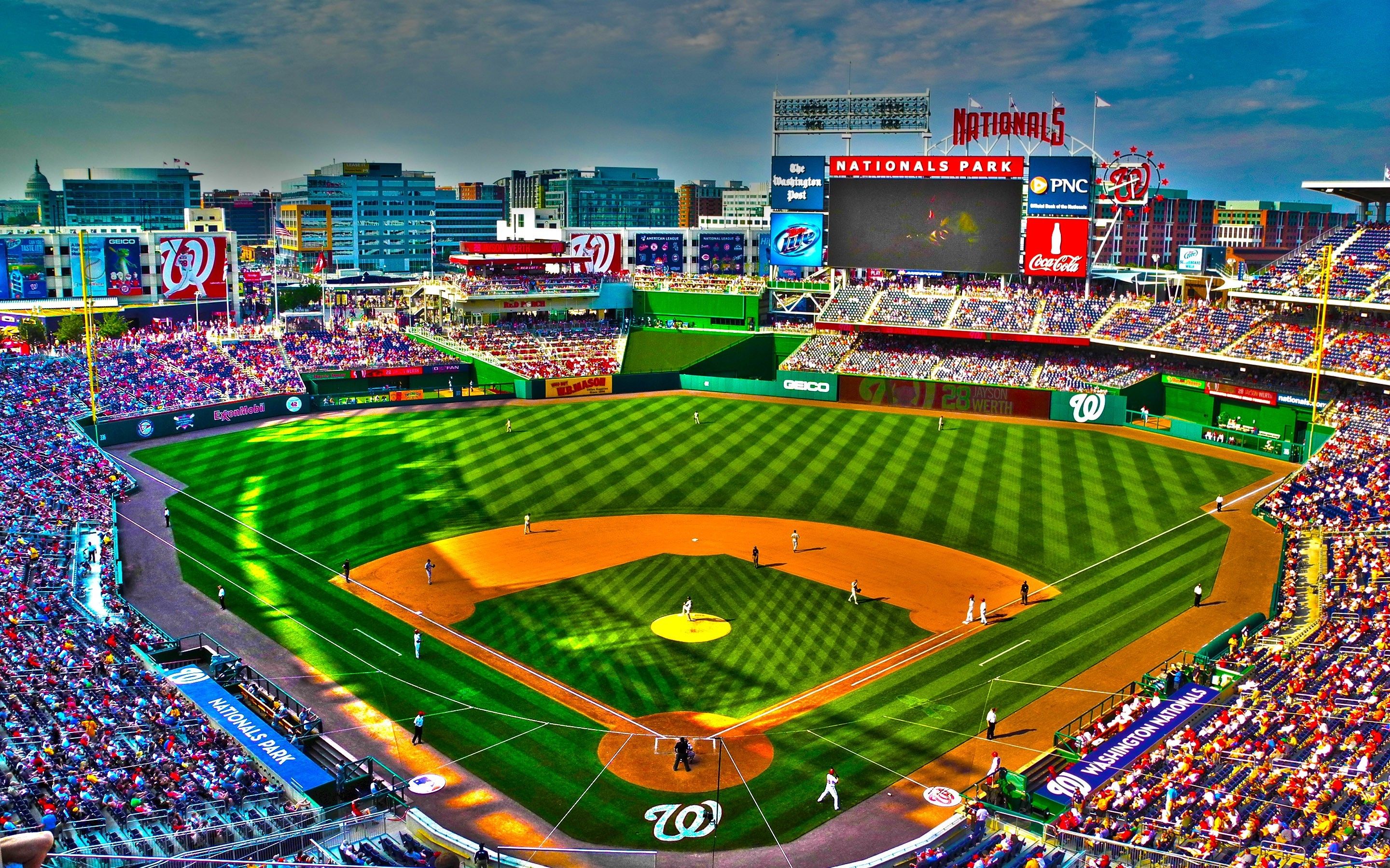 Baseball Field Wallpaper On