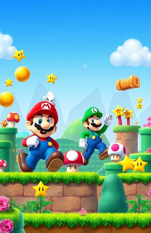 Mario Bros Wallpaper HD