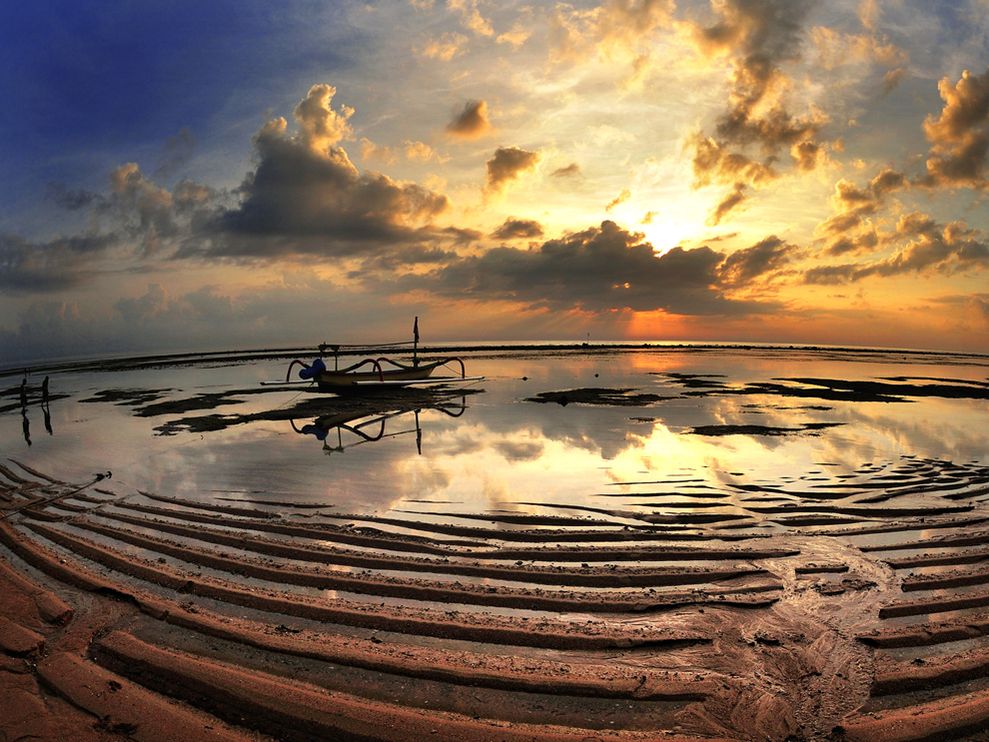 Sanur Beach Sunrise Photo Bali Picture National Geographic