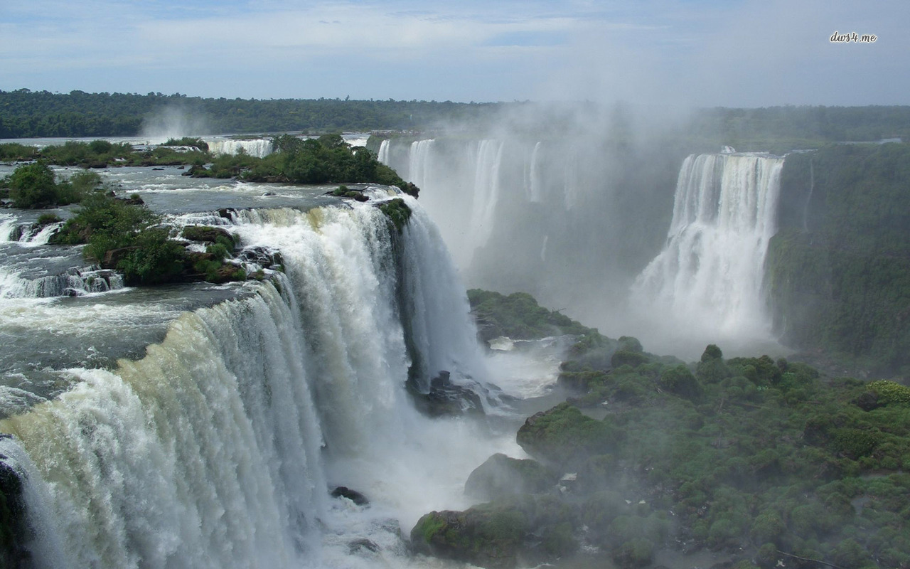 Iguazu Falls Wallpaper Nature