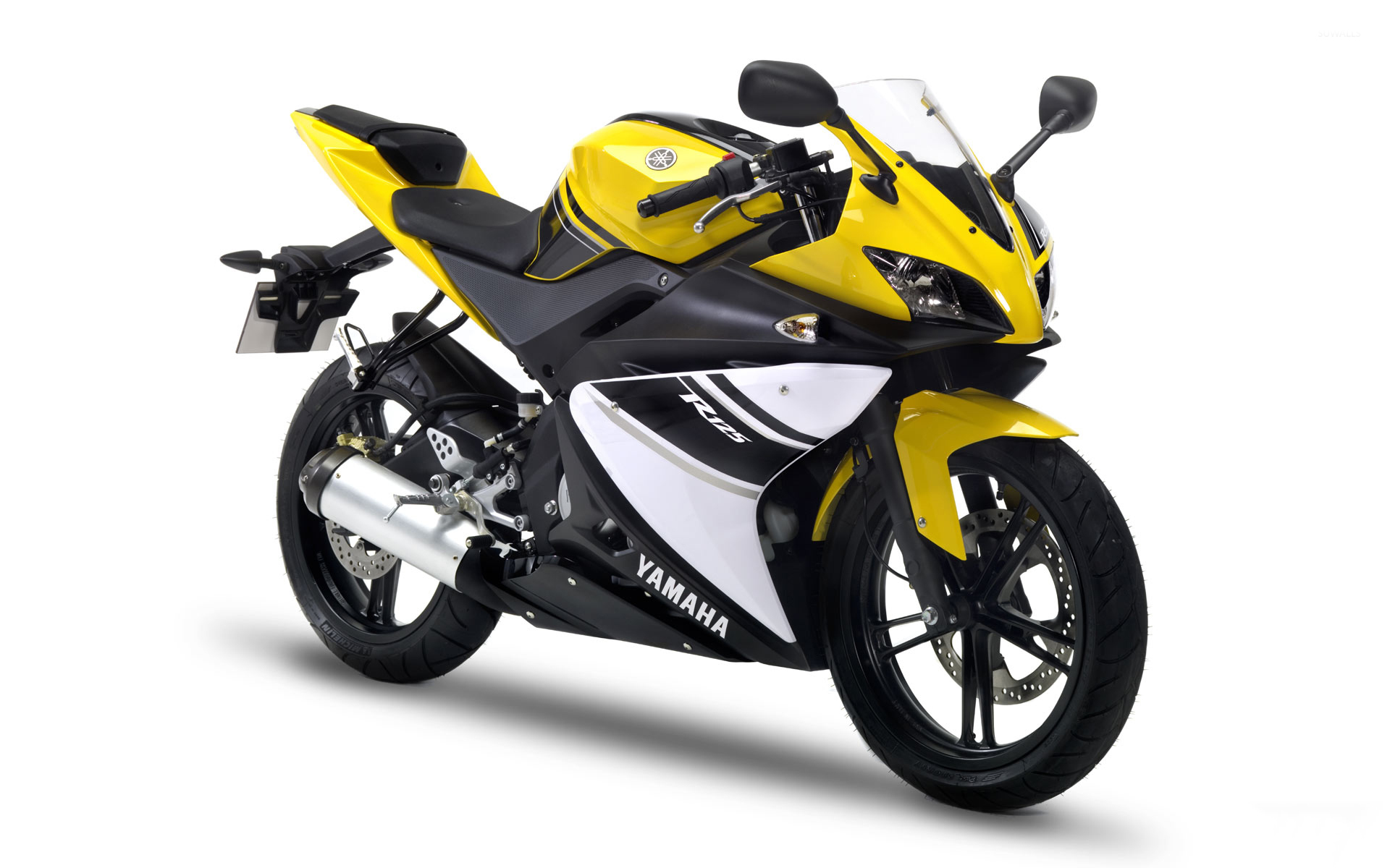 Front Side Of A Yamaha Yzf R125 Wallpaper Motorcycle