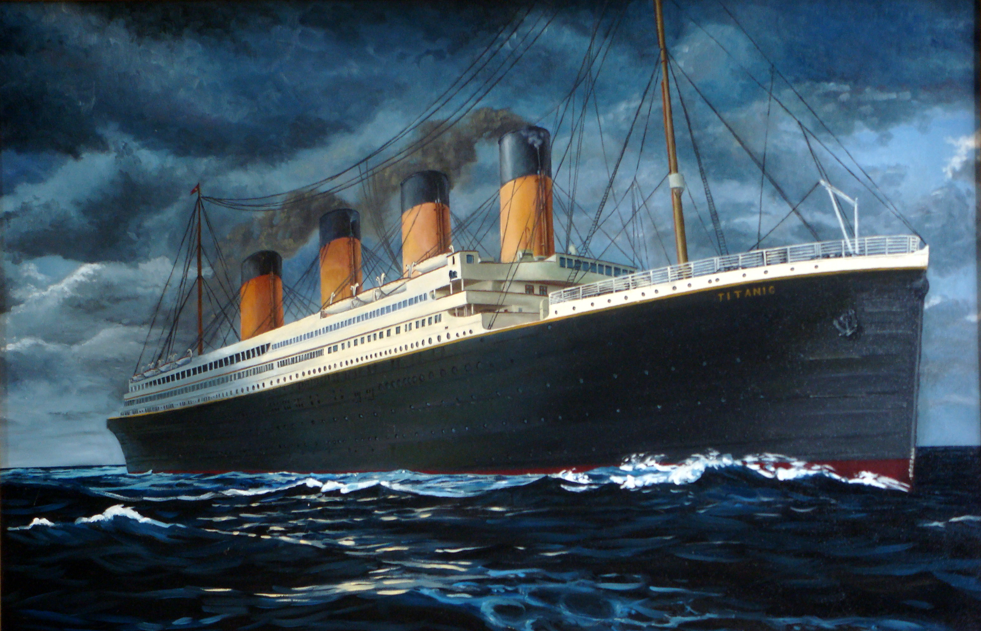 Earth Titanic Sinking Ship